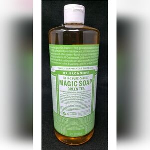 Dr.Bronner's Pure-Castile Soap 950ML - 32 FL oz Limited Edition Green Tea